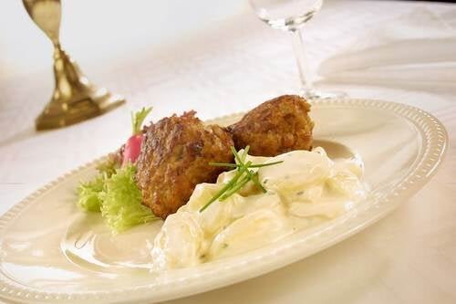 Kids takeaway meal with juice box