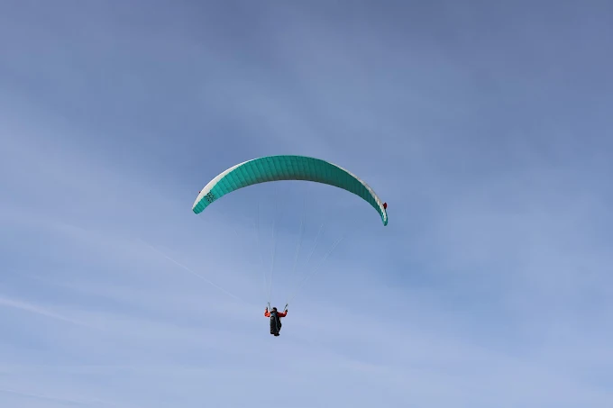 Surfer catching a wave near Løkken